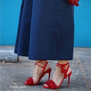 Aquazzura Wild thing in sexy red